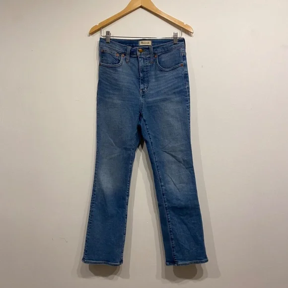 Madewell Women's Boot Cut Jeans - Light Blue - Picture 2 of 5